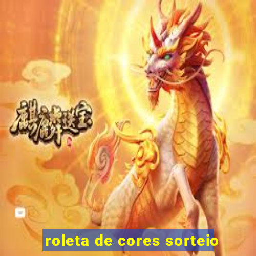 roleta de cores sorteio